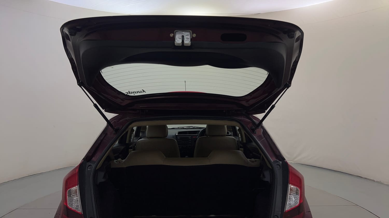 Used 2016 Honda Jazz S AT Petrol Automatic interior DICKY DOOR OPEN VIEW