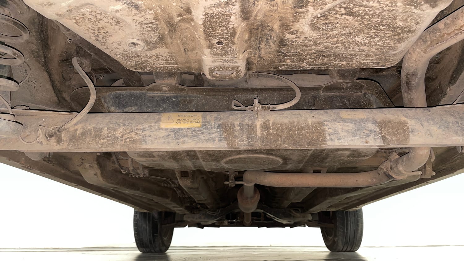Used 2018 Tata Nexon XZ Plus Petrol Manual extra REAR UNDERBODY VIEW (TAKEN FROM REAR)