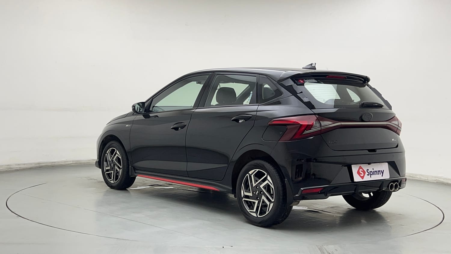 Used 2026 Hyundai i20 N Line N8 1.0 Turbo DCT Petrol Automatic exterior LEFT REAR CORNER VIEW