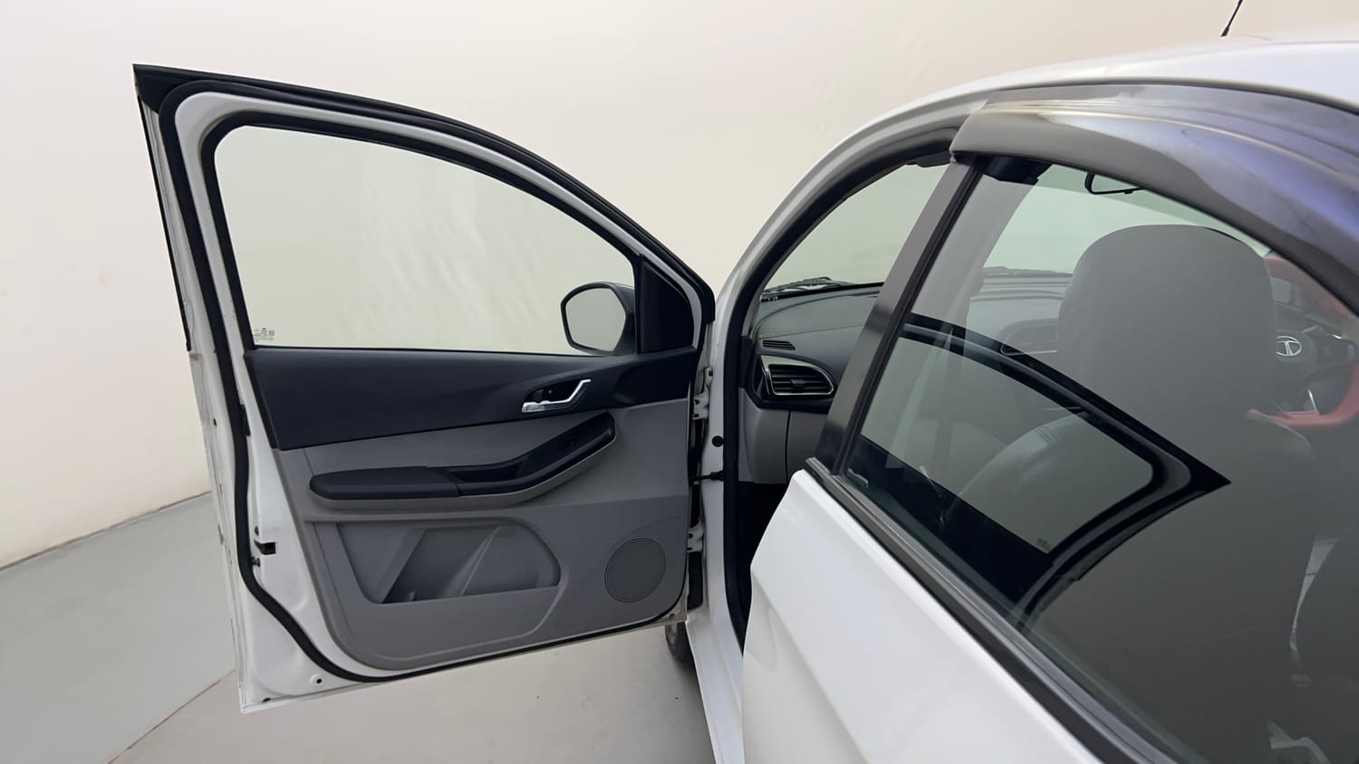 Used 2022 Tata Tiago XZA Plus Petrol Automatic interior LEFT FRONT DOOR OPEN VIEW