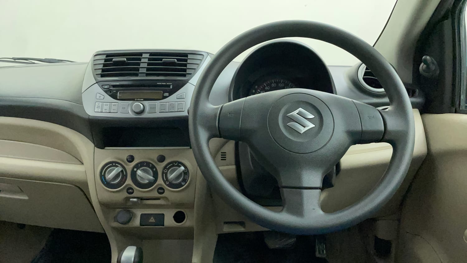 Used 2012 Maruti Suzuki A-Star Vxi (ABS) AT Petrol Automatic interior STEERING VIEW