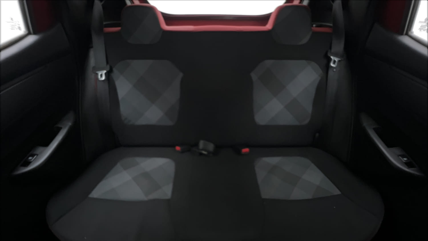 Used 2021 Renault Kwid RXT 1.0 Opt Petrol Manual interior REAR SEAT CONDITION VIEW