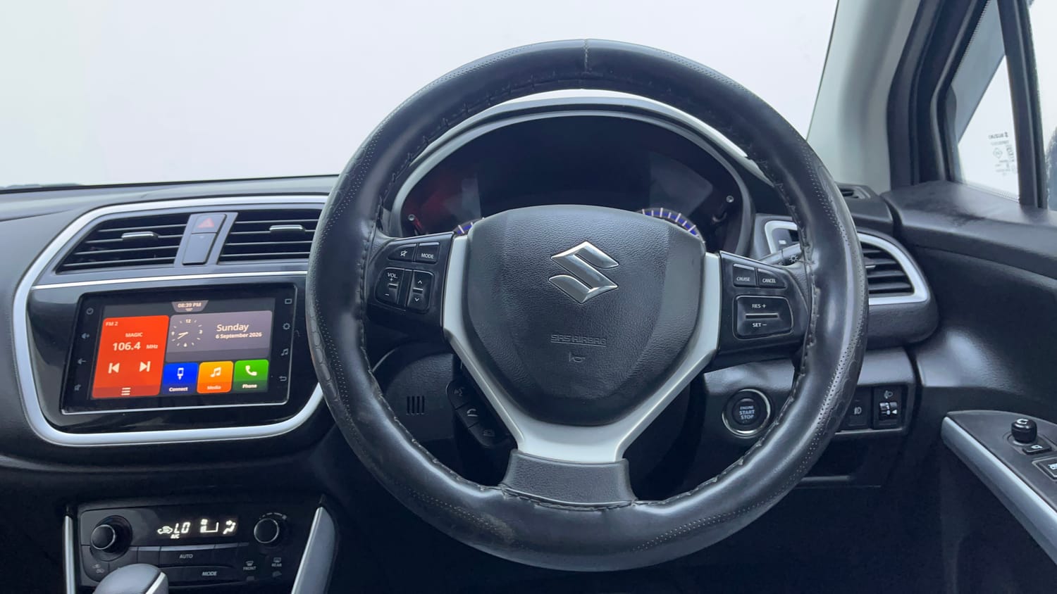 Used 2021 Maruti Suzuki S-Cross Zeta AT Petrol Automatic interior STEERING VIEW