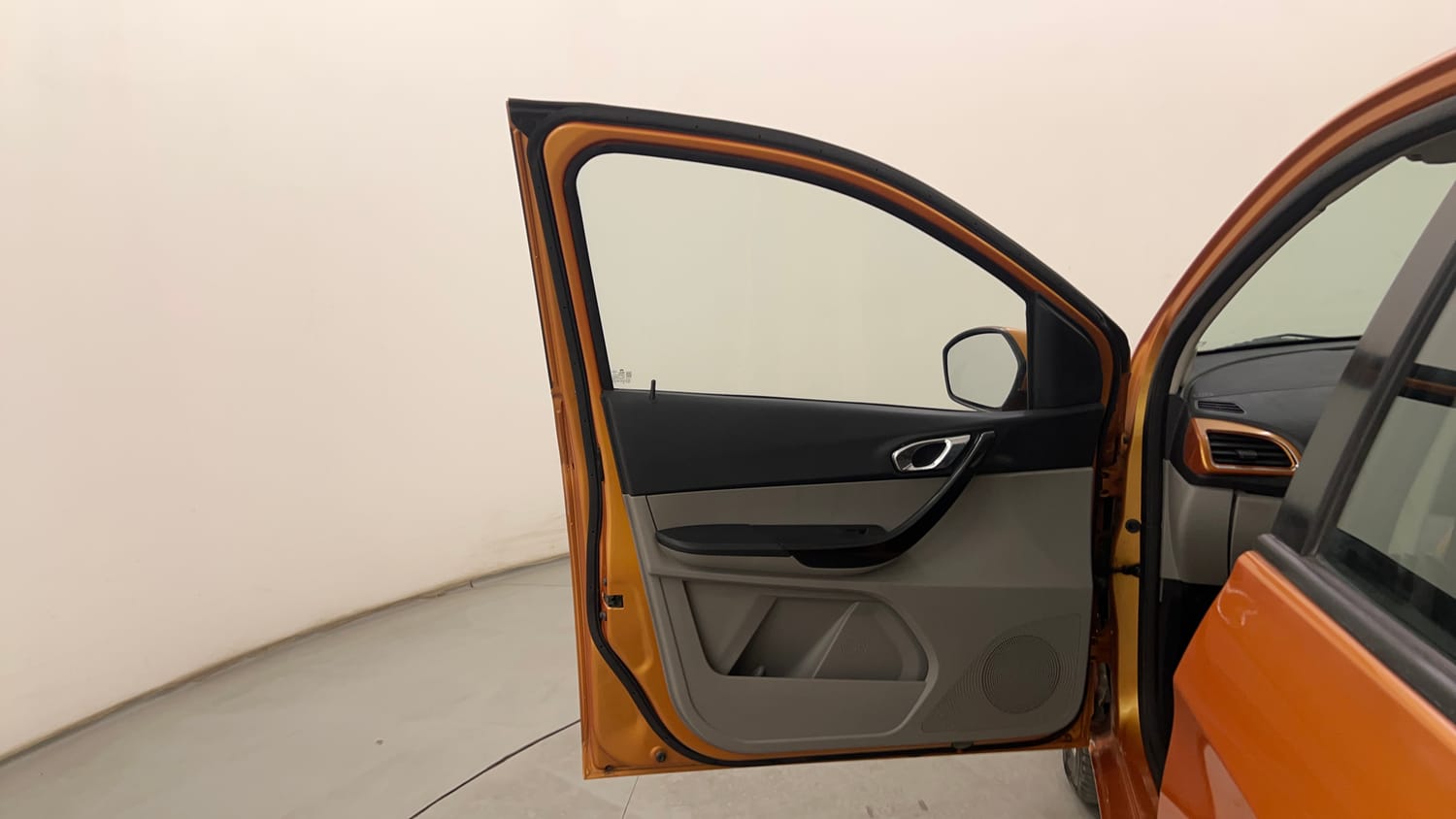 Used 2018 Tata Tiago Revotron XZ Petrol Manual interior LEFT FRONT DOOR OPEN VIEW