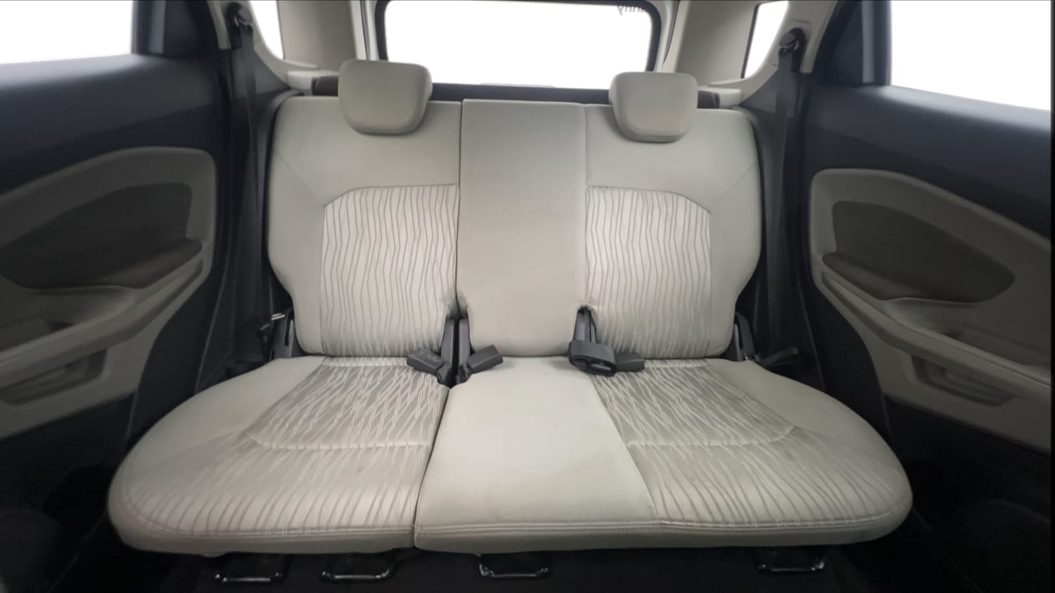 Used 2016 Ford EcoSport Titanium 1.5L Ti-VCT AT Petrol Automatic interior REAR SEAT CONDITION VIEW
