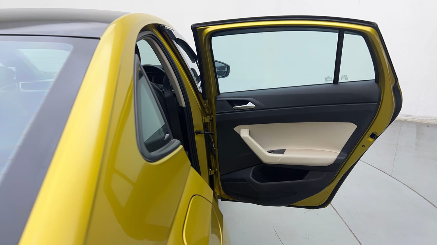 Used 2023 Volkswagen Virtus Highline 1.0 TSI AT Petrol Automatic interior RIGHT REAR DOOR OPEN VIEW