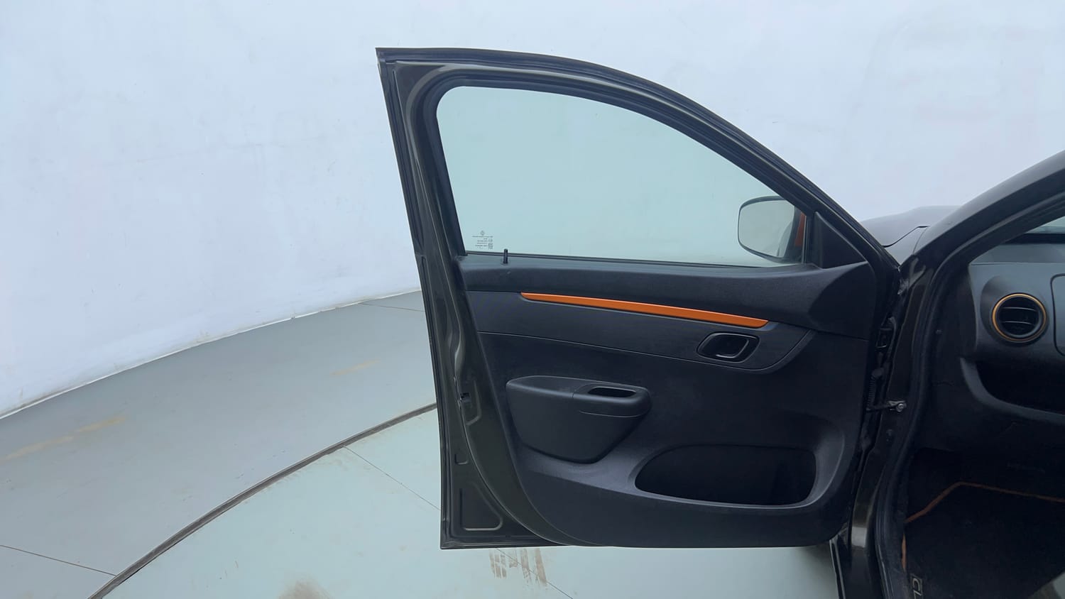 Used 2018 Renault Kwid CLIMBER 1.0 Petrol Manual interior LEFT FRONT DOOR OPEN VIEW
