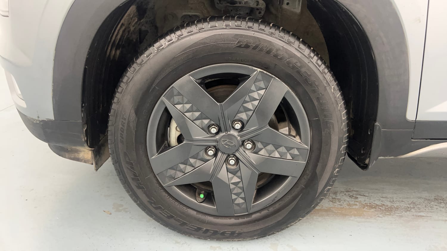Used 2021 Hyundai Creta S 1.5 Diesel Diesel Manual tyres LEFT FRONT TYRE RIM VIEW