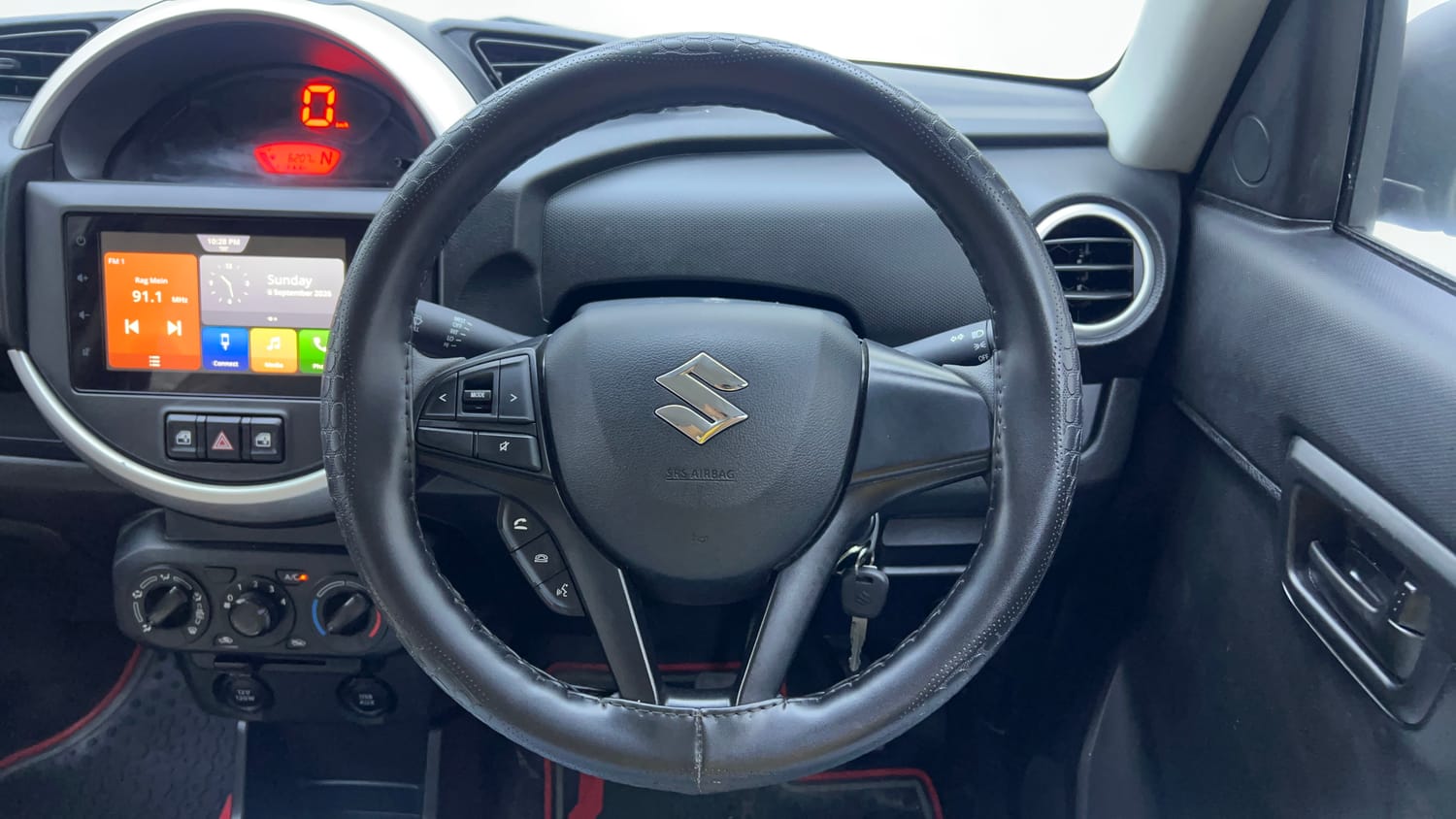 Used 2026 Maruti Suzuki S-Presso VXi Plus (O) AMT Petrol Automatic interior STEERING VIEW