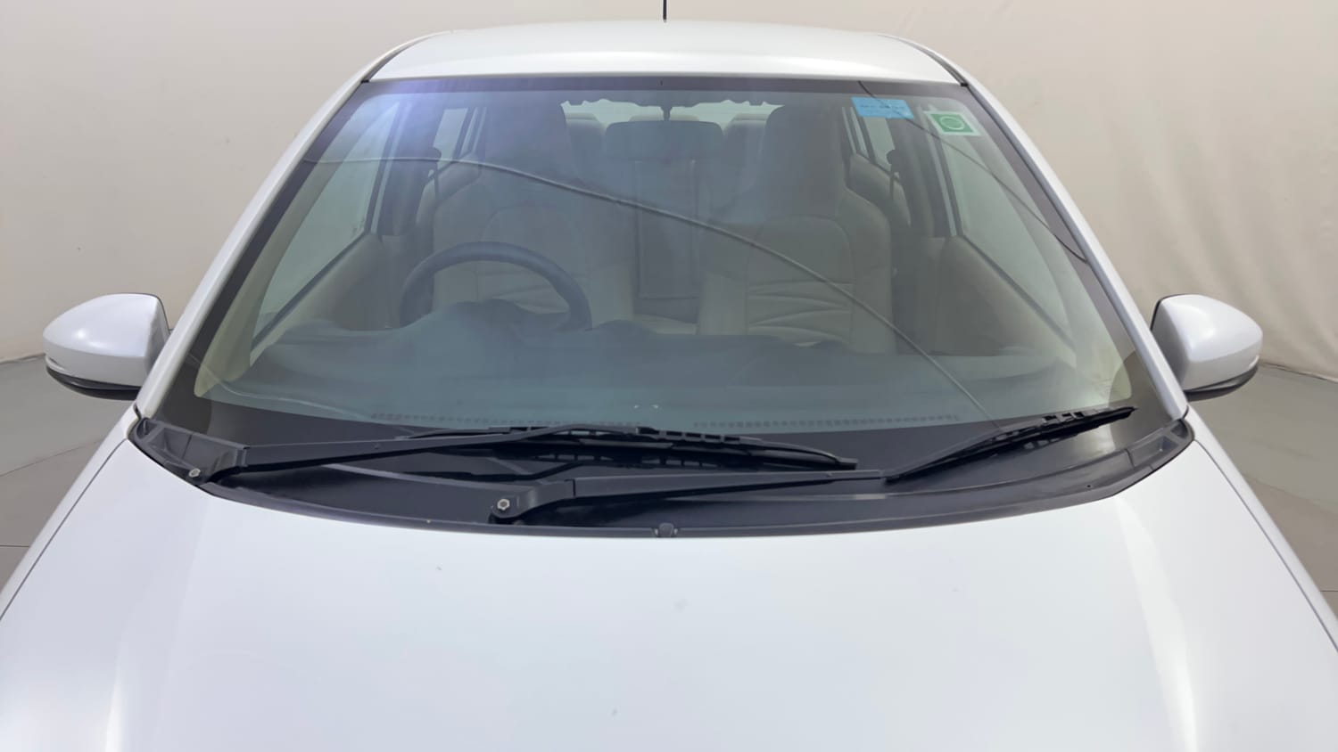 Used 2015 Honda Amaze 1.2 SX i-VTEC Petrol Manual exterior FRONT WINDSHIELD VIEW