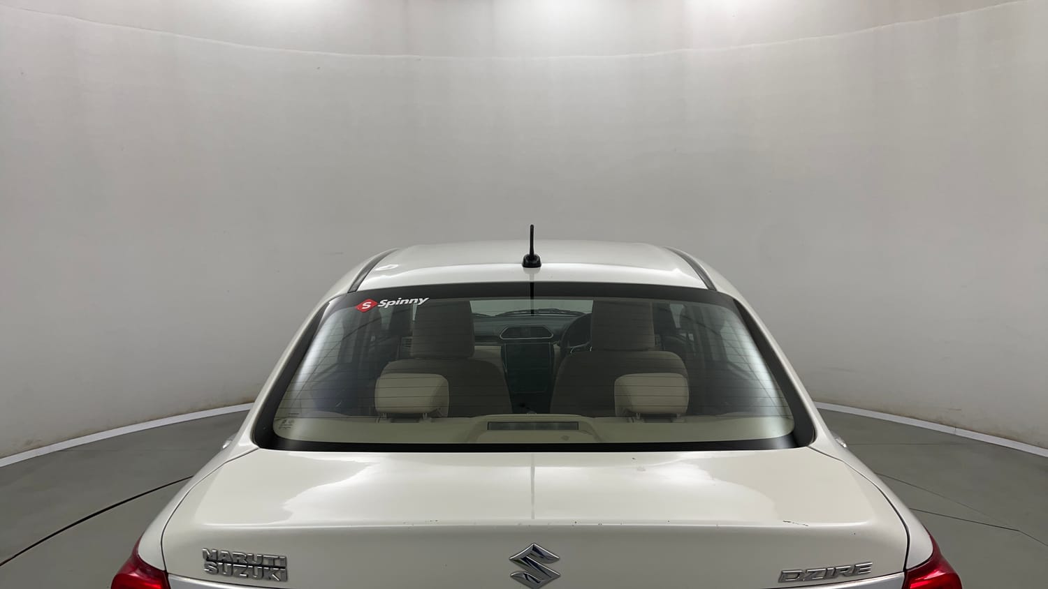 Used 2017 Maruti Suzuki Dzire ZDi Plus AMT Diesel Automatic exterior BACK WINDSHIELD VIEW