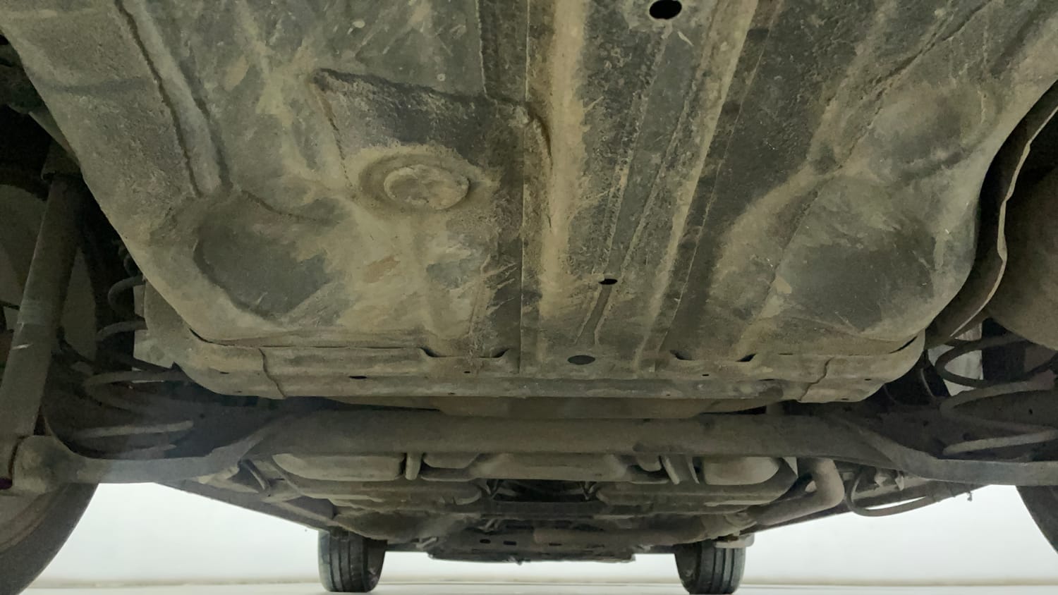 Used 2021 Honda City ZX Diesel Diesel Manual extra REAR UNDERBODY VIEW (TAKEN FROM REAR)