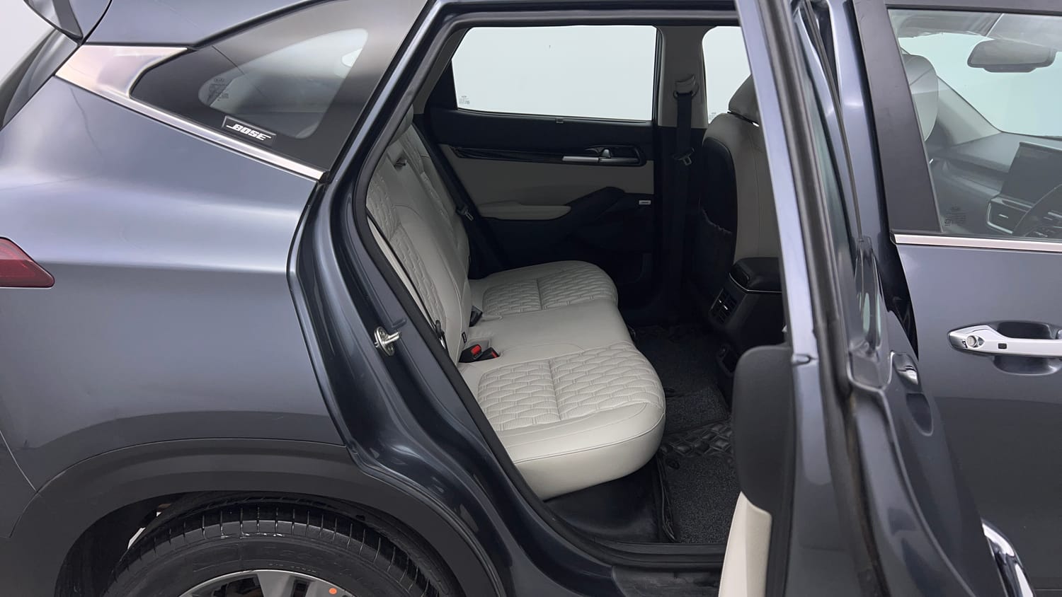 Used 2019 Kia Seltos HTX Plus 1.5 Diesel Diesel Manual interior RIGHT SIDE REAR DOOR CABIN VIEW