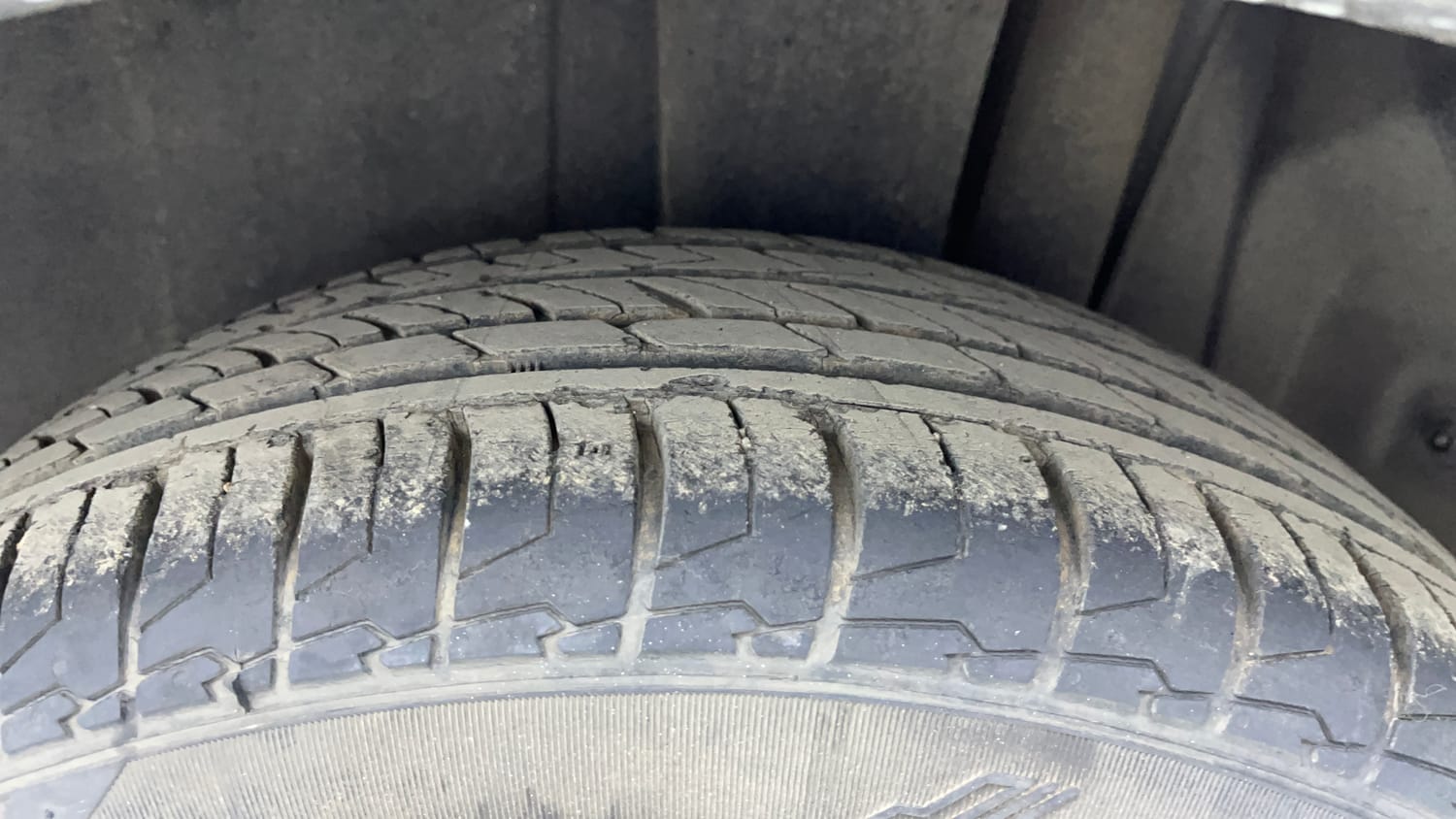 Used 2021 Maruti Suzuki S-Cross Zeta AT Petrol Automatic tyres LEFT REAR TYRE TREAD VIEW