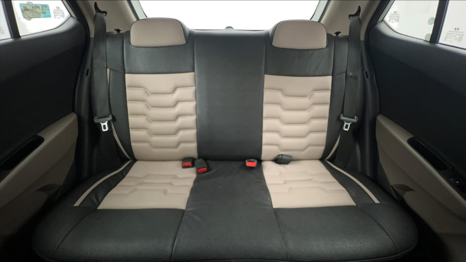 Used 2018 Hyundai Grand i10 Sportz 1.2 Kappa VTVT Petrol Manual interior REAR SEAT CONDITION VIEW
