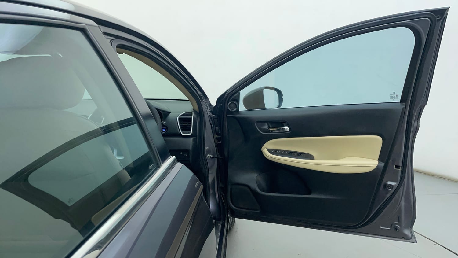 Used 2021 Honda City ZX Diesel Diesel Manual interior RIGHT FRONT DOOR OPEN VIEW