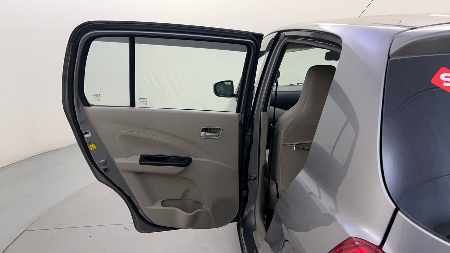 Used 2016 Maruti Suzuki Celerio ZXi AMT Petrol Automatic interior LEFT REAR DOOR OPEN VIEW