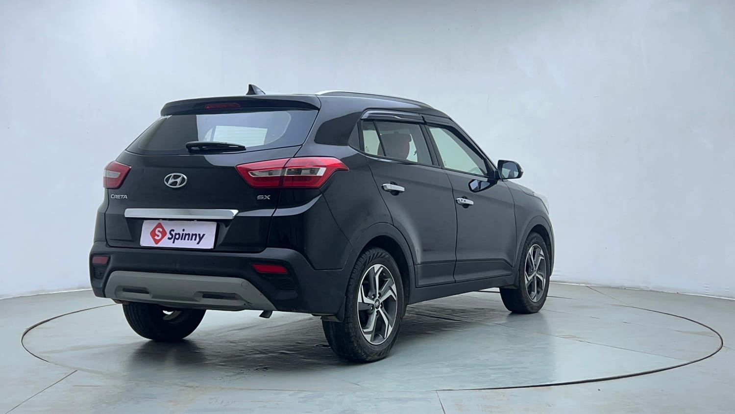 Used 2019 Hyundai Creta SX 1.6 AT Petrol Petrol Automatic exterior RIGHT REAR CORNER VIEW