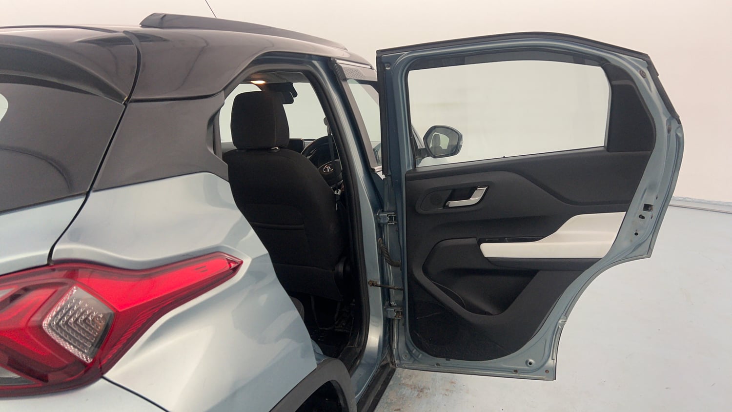 Used 2022 Tata Punch Creative Dual Tone Petrol Manual interior RIGHT REAR DOOR OPEN VIEW