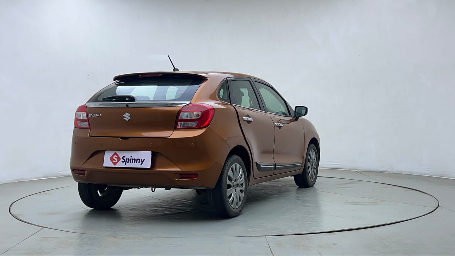 Used 2018 Maruti Suzuki Baleno Alpha 1.2 Petrol Manual exterior RIGHT REAR CORNER VIEW
