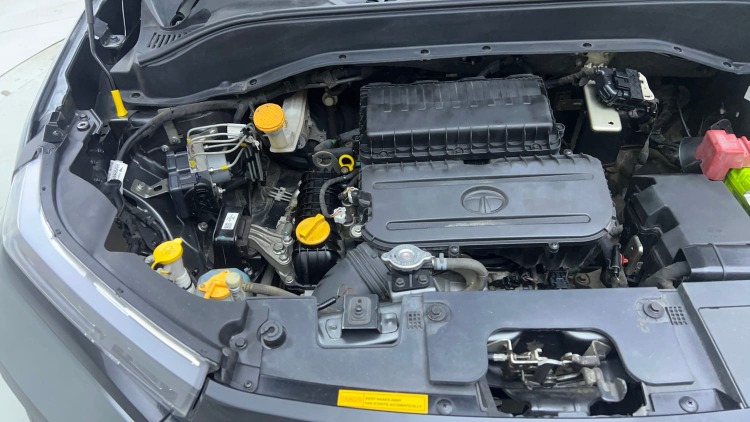 Used 2022 Tata Punch Pure MT Petrol Manual engine ENGINE RIGHT SIDE VIEW