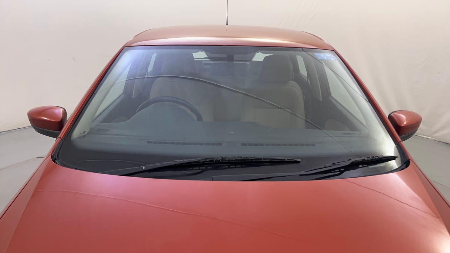 Used 2014 Volkswagen Polo Highline1.2L (P) Petrol Manual exterior FRONT WINDSHIELD VIEW