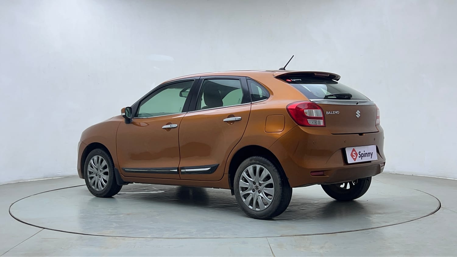 Used 2018 Maruti Suzuki Baleno Alpha 1.2 Petrol Manual exterior LEFT REAR CORNER VIEW