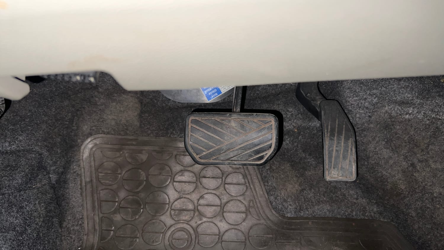Used 2016 Maruti Suzuki Celerio ZXi AMT Petrol Automatic interior PEDALS VIEW