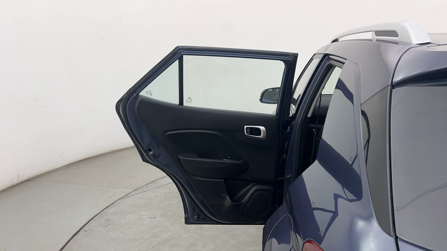 Used 2021 Hyundai Venue SX 1.5 CRDi Diesel Manual interior LEFT REAR DOOR OPEN VIEW