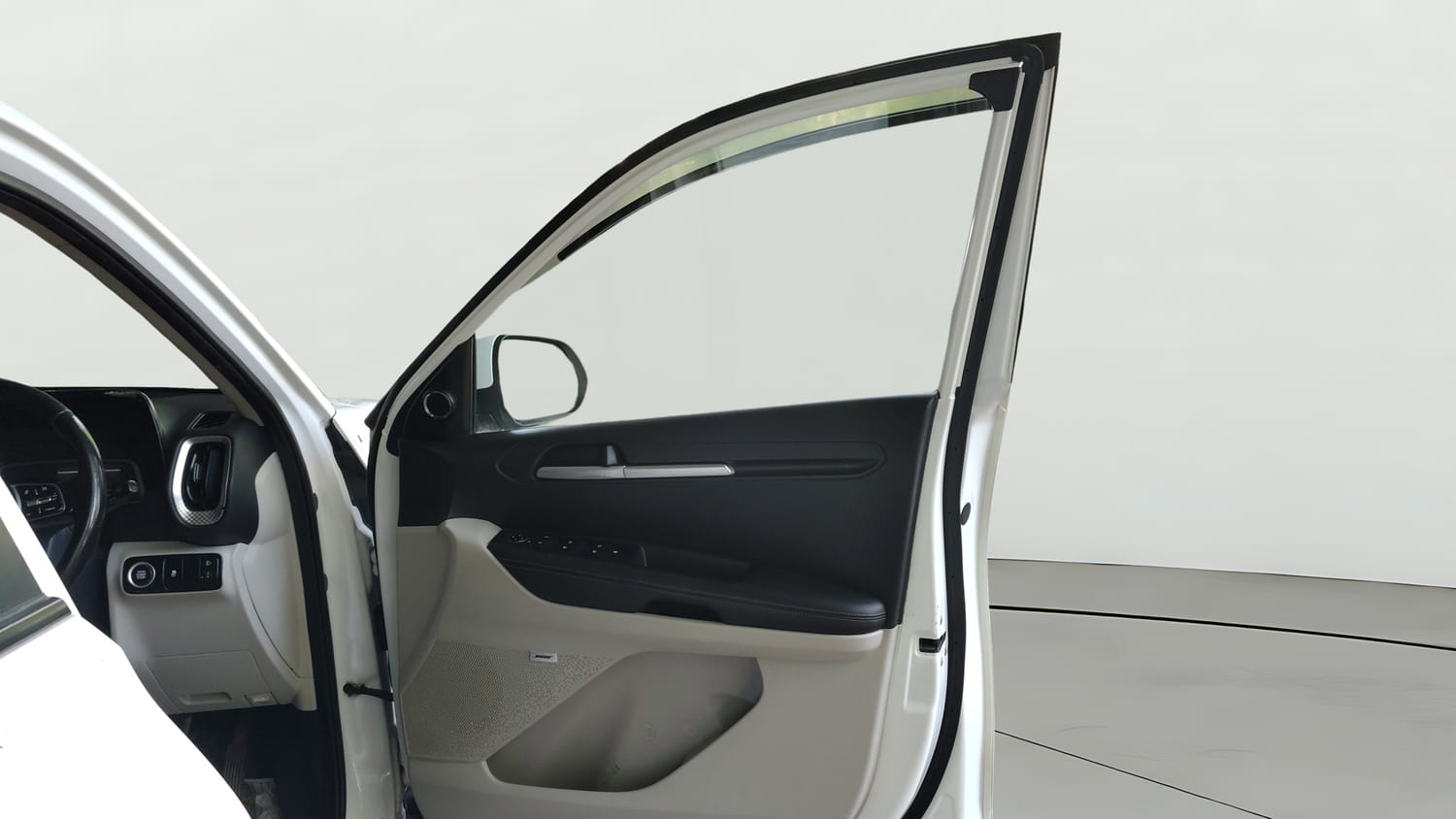 Used 2021 Kia Sonet HTX Plus 1.0 iMT Petrol Manual interior RIGHT FRONT DOOR OPEN VIEW