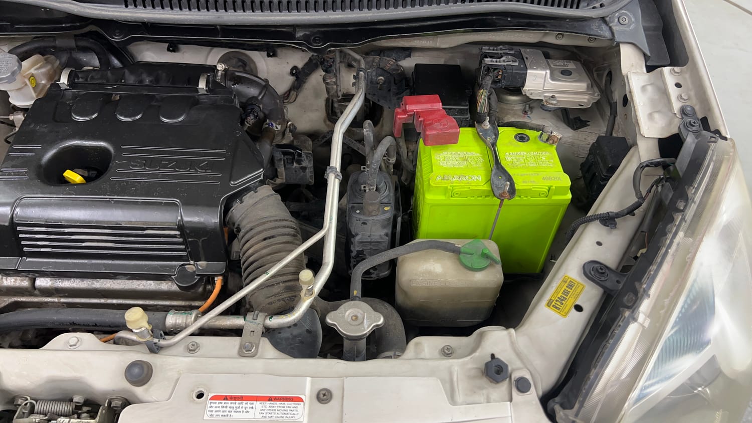 Used 2016 Maruti Suzuki Wagon R 1.0 VXI AMT Petrol Automatic engine ENGINE LEFT SIDE VIEW