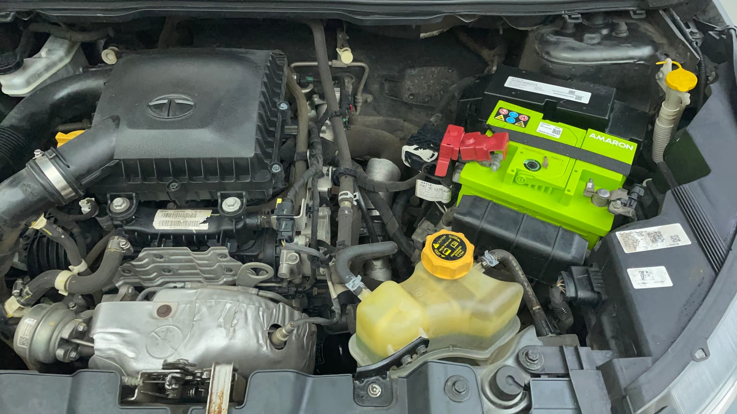 Used 2020 Tata Nexon XZ Plus Petrol Manual engine ENGINE LEFT SIDE VIEW