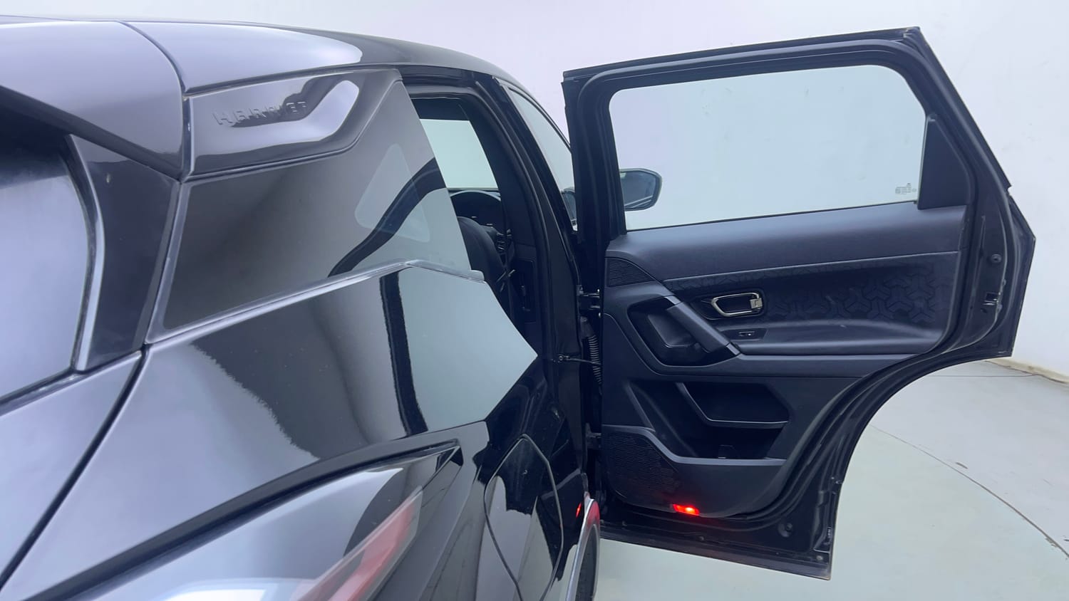 Used 2023 Tata Harrier XZ Plus Dark Edition Diesel Manual interior RIGHT REAR DOOR OPEN VIEW