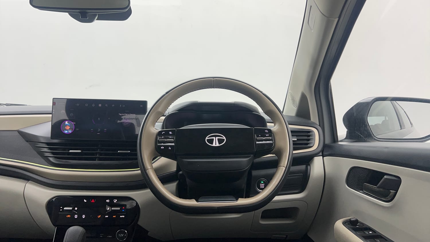 Used 2025 Tata Altroz Creative Petrol 5AMT Petrol Automatic interior STEERING VIEW