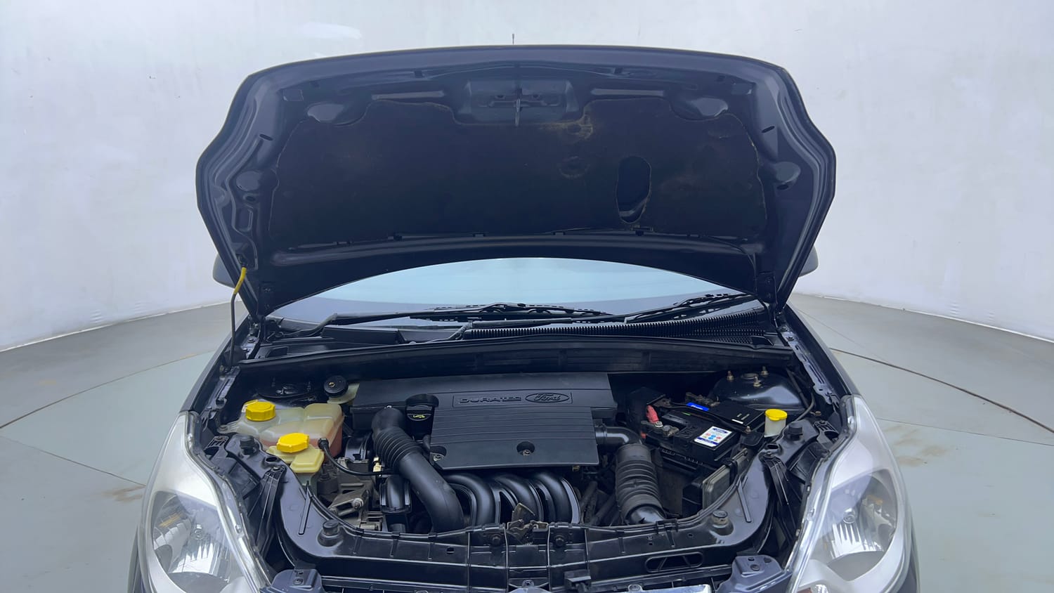 Used 2013 Ford Figo Duratec Petrol ZXI 1.2 Petrol Manual engine ENGINE & BONNET OPEN FRONT VIEW