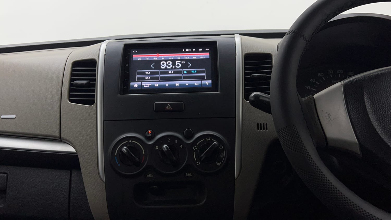 Used 2013 Maruti Suzuki Wagon R LXI CNG Cng Manual interior MUSIC SYSTEM & AC CONTROL VIEW