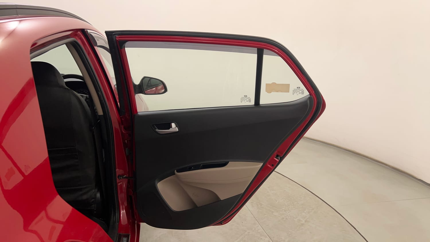 Used 2017 Hyundai Grand i10 Sportz (O) 1.2 Kappa VTVT Petrol Manual interior RIGHT REAR DOOR OPEN VIEW