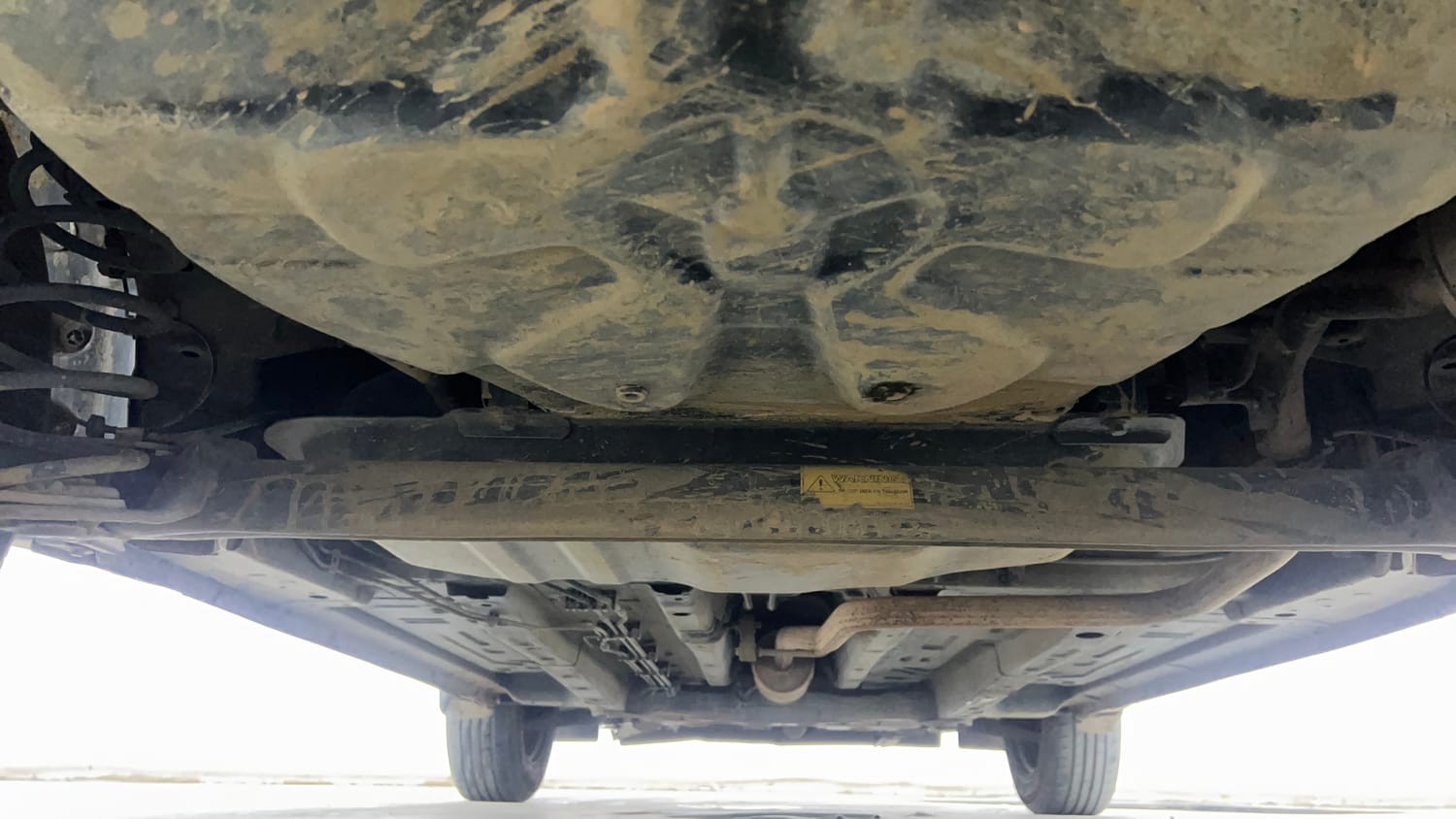 Used 2022 Tata Punch Pure MT Petrol Manual extra REAR UNDERBODY VIEW (TAKEN FROM REAR)