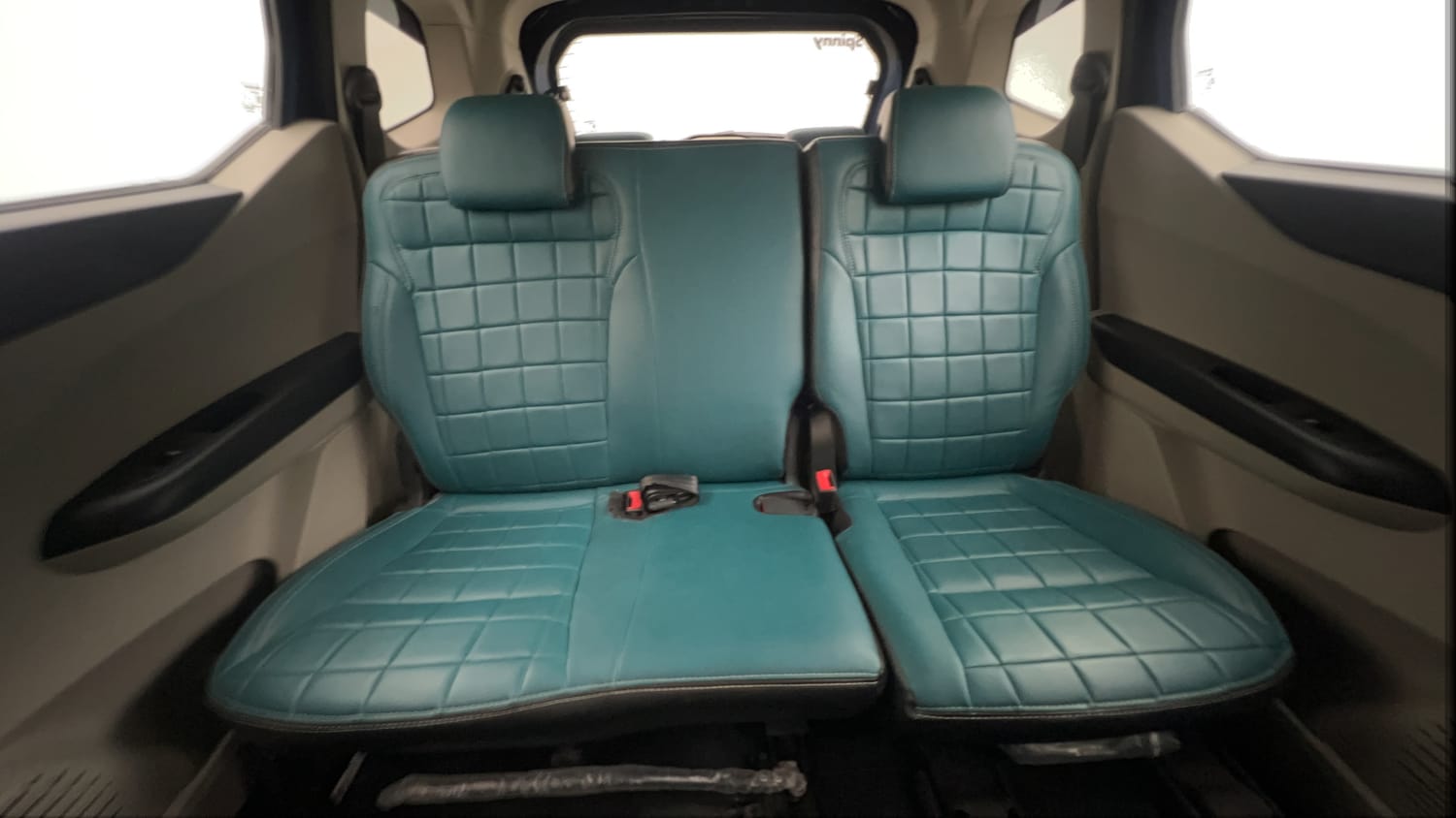 Used 2022 Renault Triber RXZ Dual Tone Petrol Manual interior REAR SEAT CONDITION VIEW