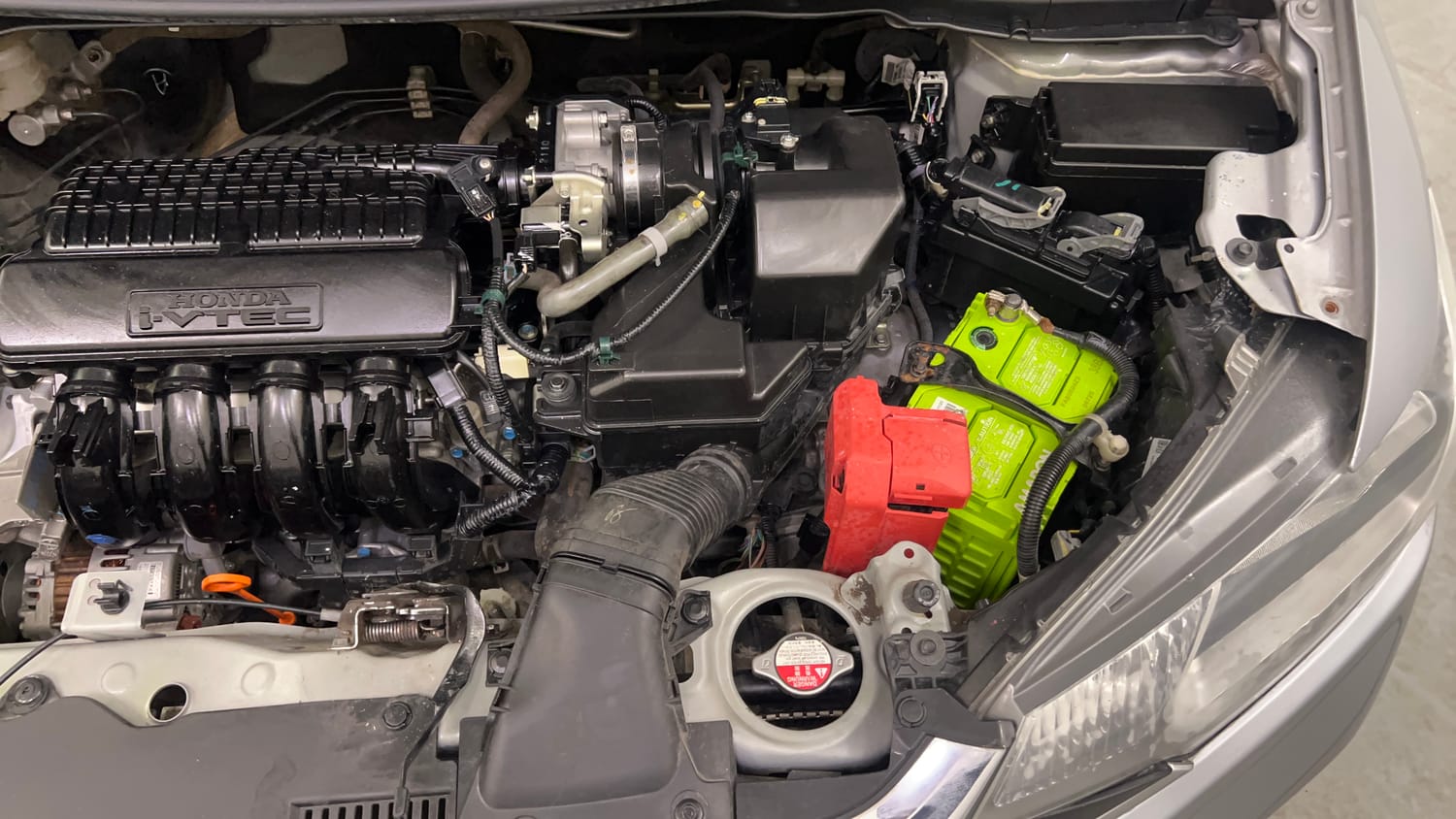 Used 2021 Honda Jazz VX CVT Petrol Automatic engine ENGINE LEFT SIDE VIEW