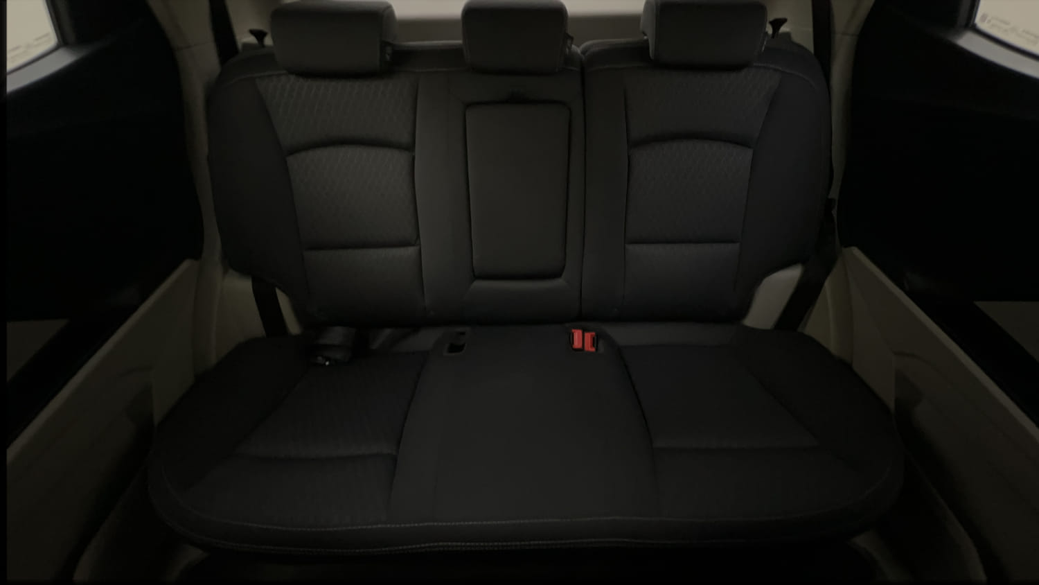 Used 2021 Mahindra XUV 300 W8 1.2 Petrol Petrol Manual interior REAR SEAT CONDITION VIEW