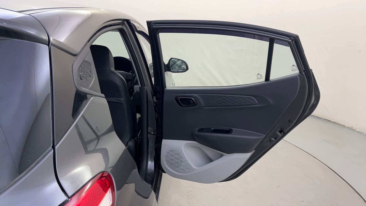 Used 2021 Hyundai Grand i10 Nios Magna 1.2 Kappa VTVT Petrol Manual interior RIGHT REAR DOOR OPEN VIEW