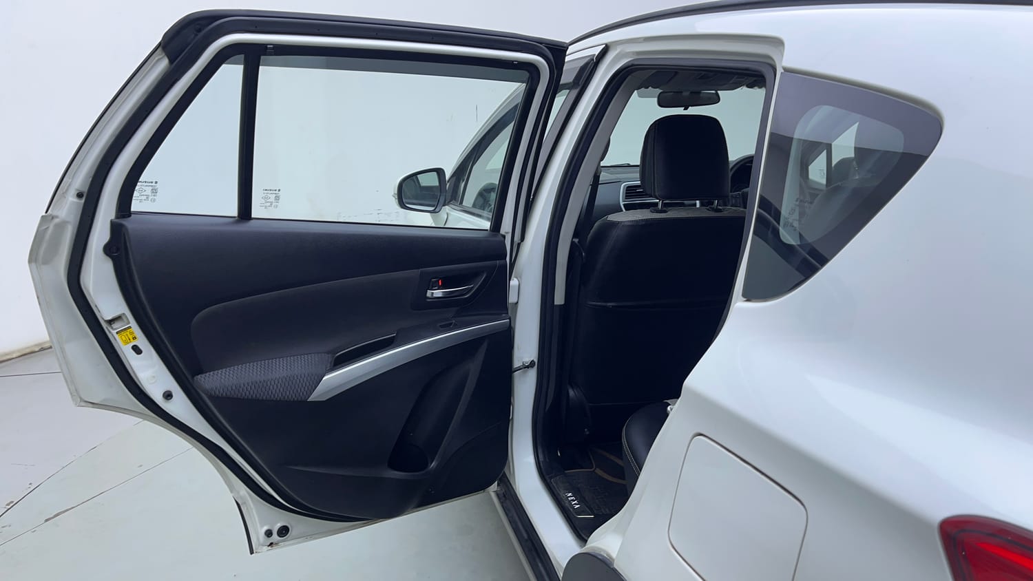 Used 2021 Maruti Suzuki S-Cross Zeta AT Petrol Automatic interior LEFT REAR DOOR OPEN VIEW
