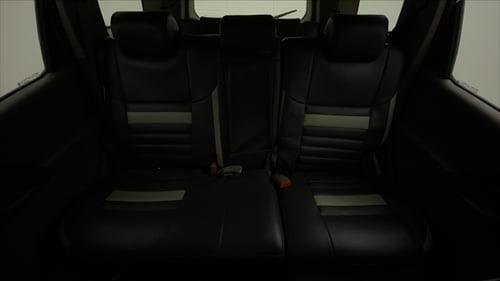 Used 2015 Mahindra XUV500 W6 Diesel Manual interior REAR SEAT CONDITION VIEW