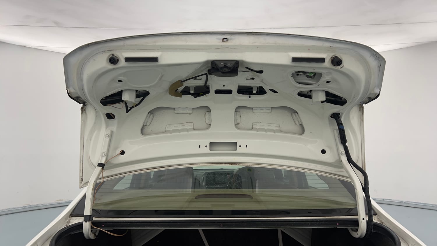 Used 2014 Honda City S Petrol Manual interior DICKY DOOR OPEN VIEW