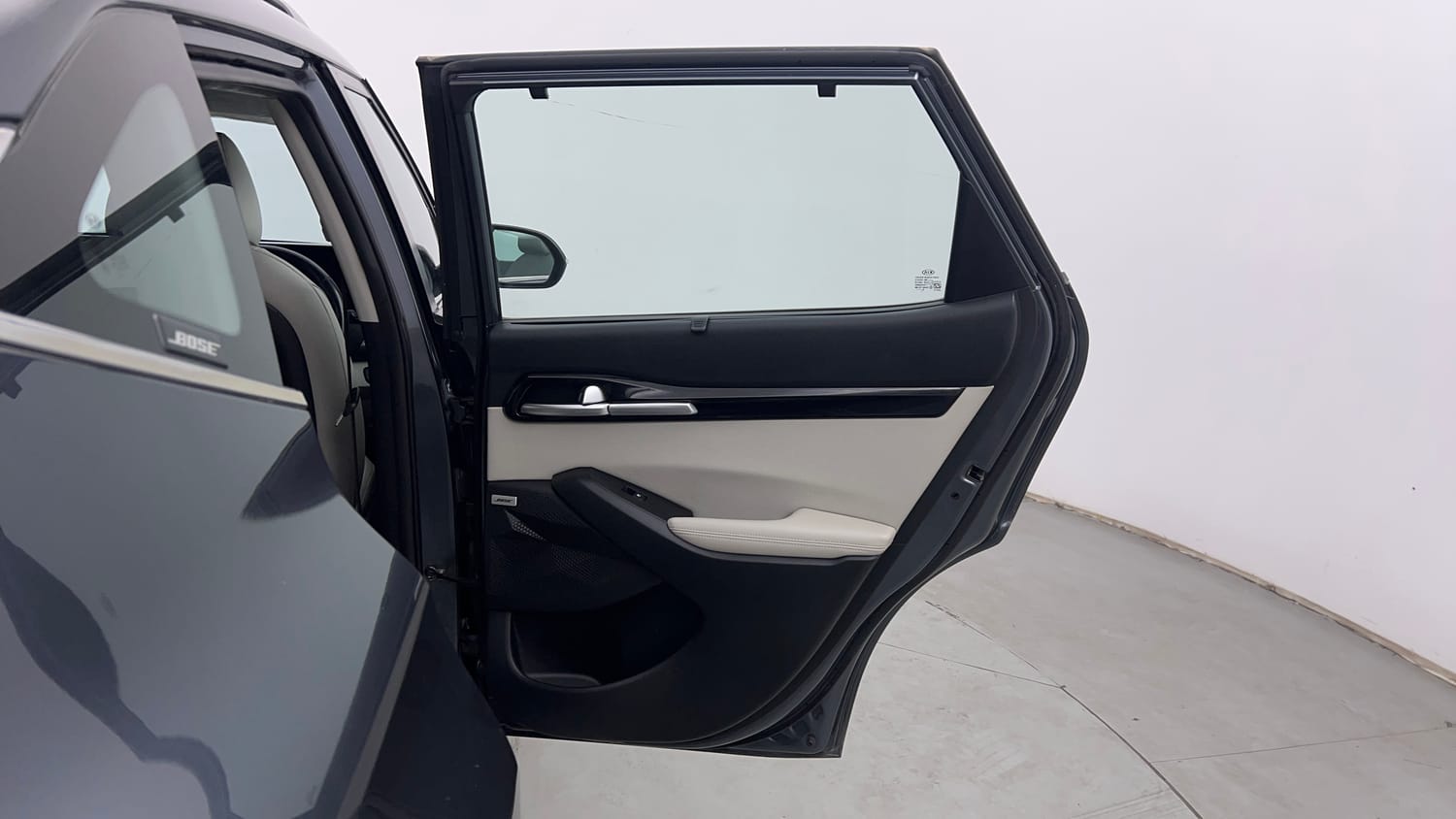 Used 2019 Kia Seltos HTX Plus 1.5 Diesel Diesel Manual interior RIGHT REAR DOOR OPEN VIEW