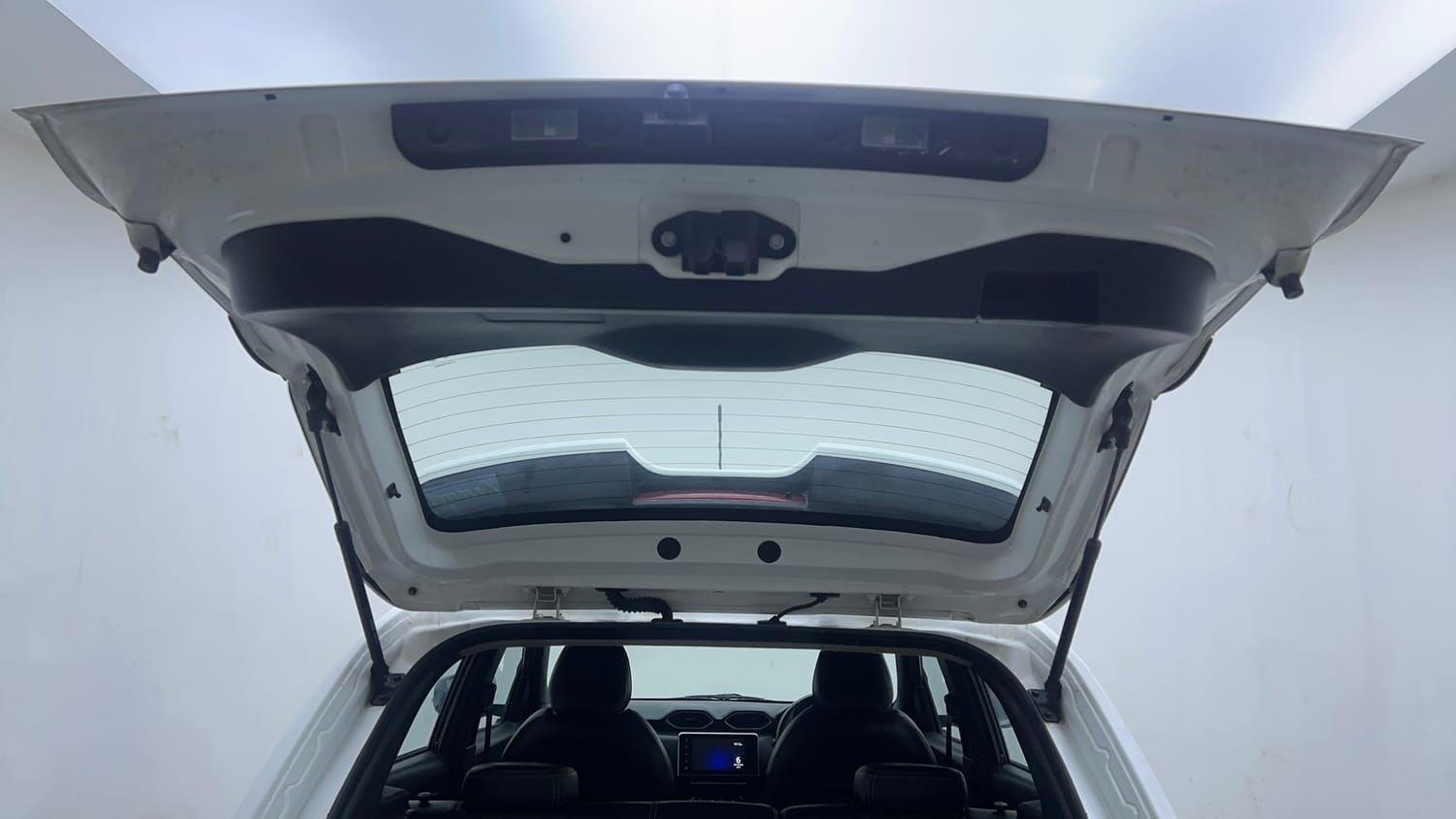 Used 2021 Nissan Magnite XV Premium Turbo Petrol Manual interior DICKY DOOR OPEN VIEW