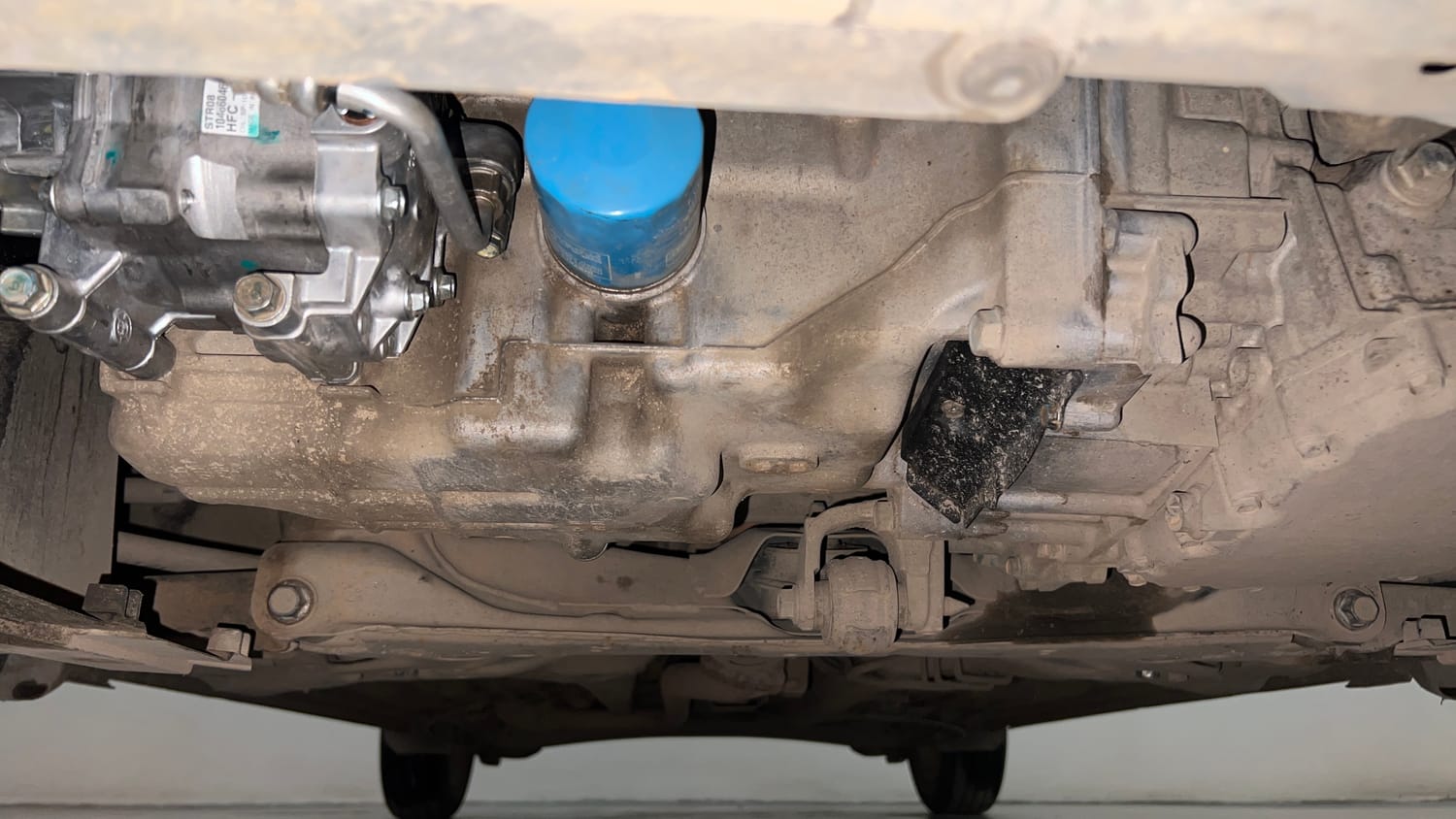 Used 2019 Honda Amaze 1.2 VX CVT Petrol Petrol Automatic extra FRONT LEFT UNDERBODY VIEW
