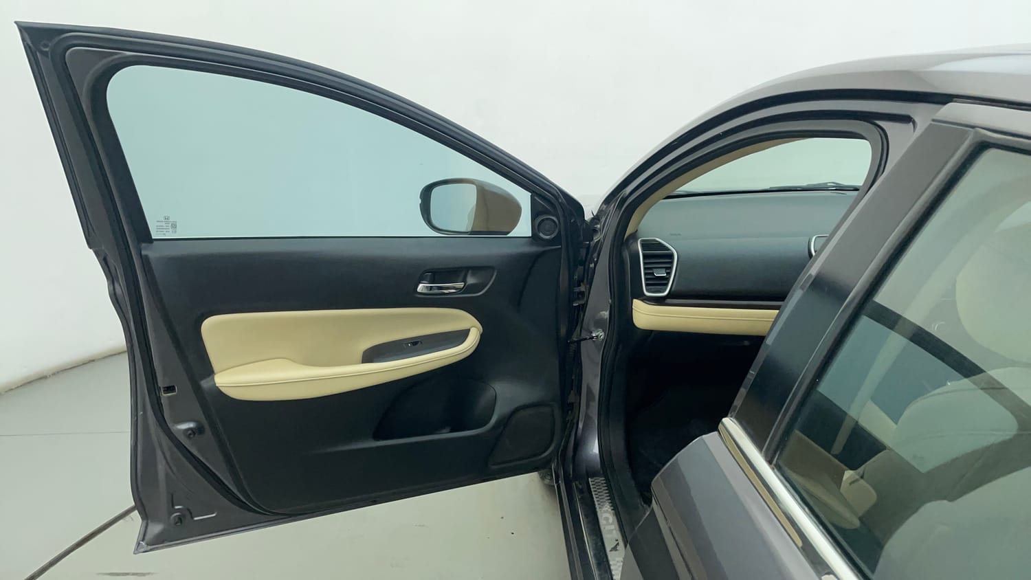 Used 2021 Honda City ZX Diesel Diesel Manual interior LEFT FRONT DOOR OPEN VIEW