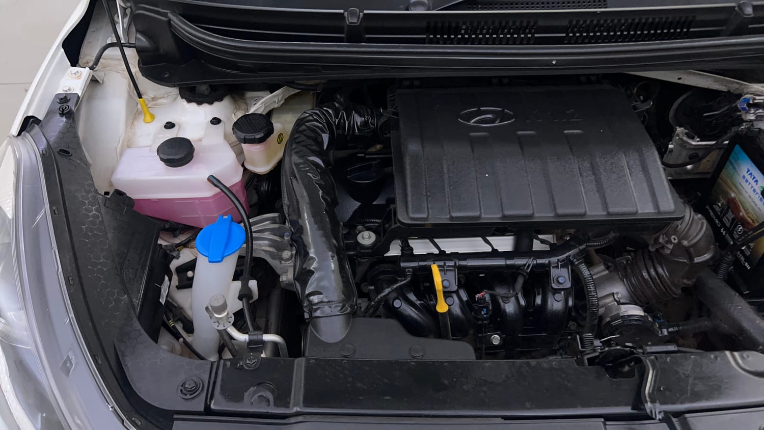 Used 2023 Hyundai Grand i10 Nios Sportz 1.2 Kappa VTVT Petrol Manual engine ENGINE RIGHT SIDE VIEW